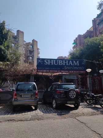 3BHK 2Baths flat for sale in CGHS Shubham Apartments Sector 22 Dwarka